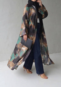 La Mignonne Collections - Azure Mist Kimono