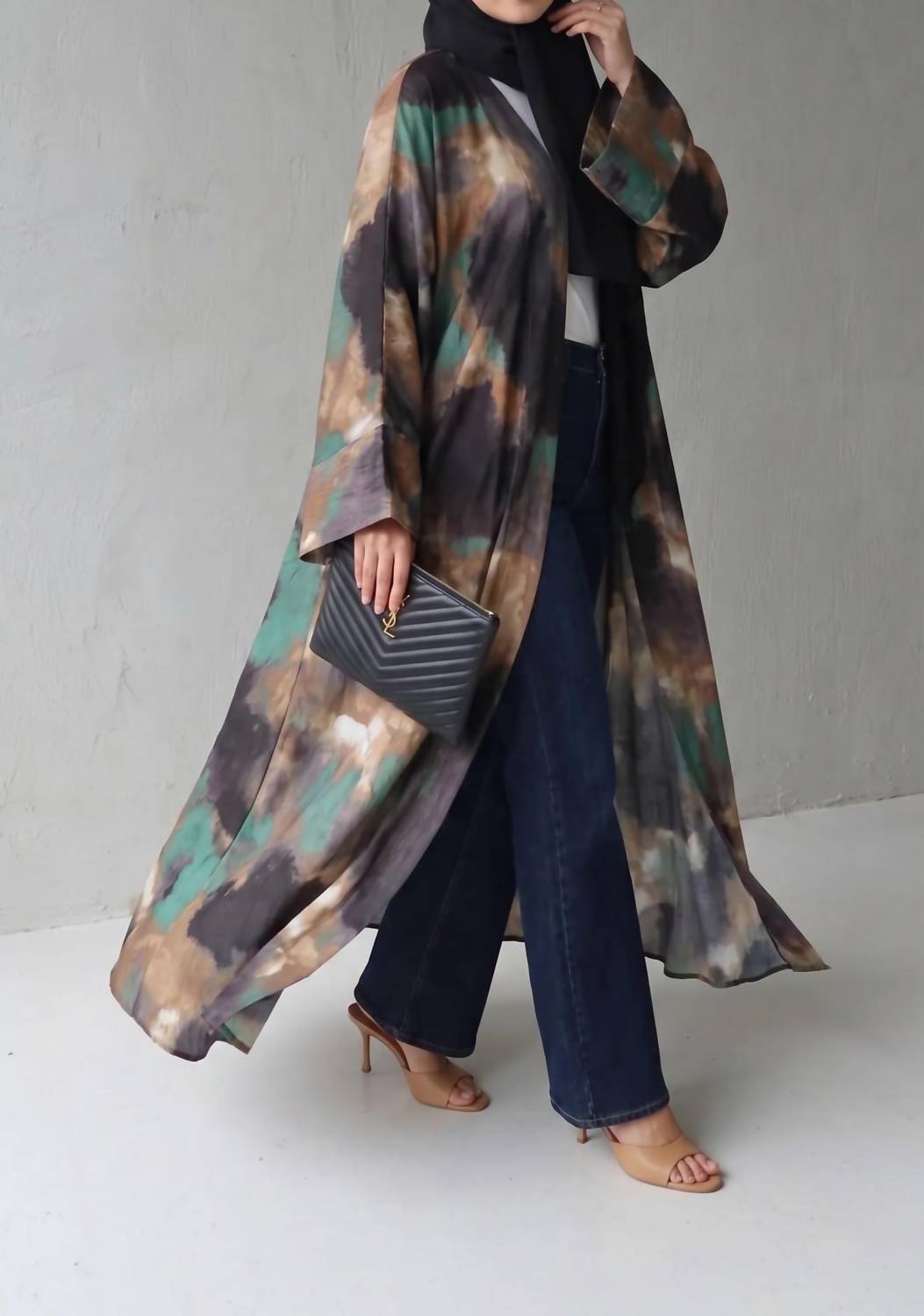 La Mignonne Collections - Azure Mist Kimono