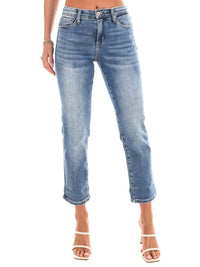 Saige Denim - Fall On Me Mid Rise Boyfriend Jeans