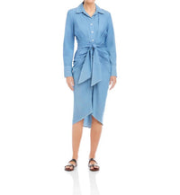 Fifteen Twenty - Rayleen Pleated Shirtdress