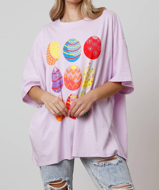 Fantastic Fawn - Rhinestoned Easter Egg Tee