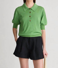 Apiece Apart - Oda Elbow Sleeve Polo