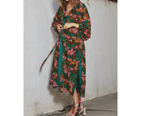 Dress Forum - Fleur Draped Sleeve Open Front Duster