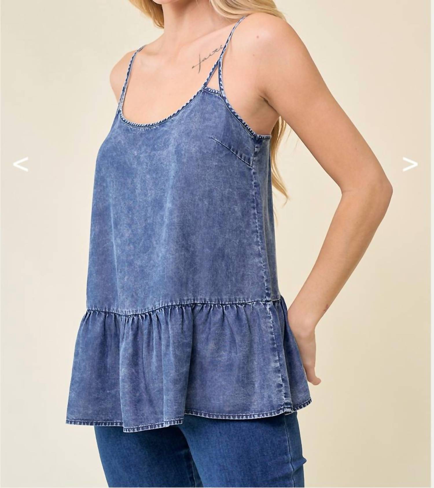 Doe And Rae - Cut-out Strap Camisole