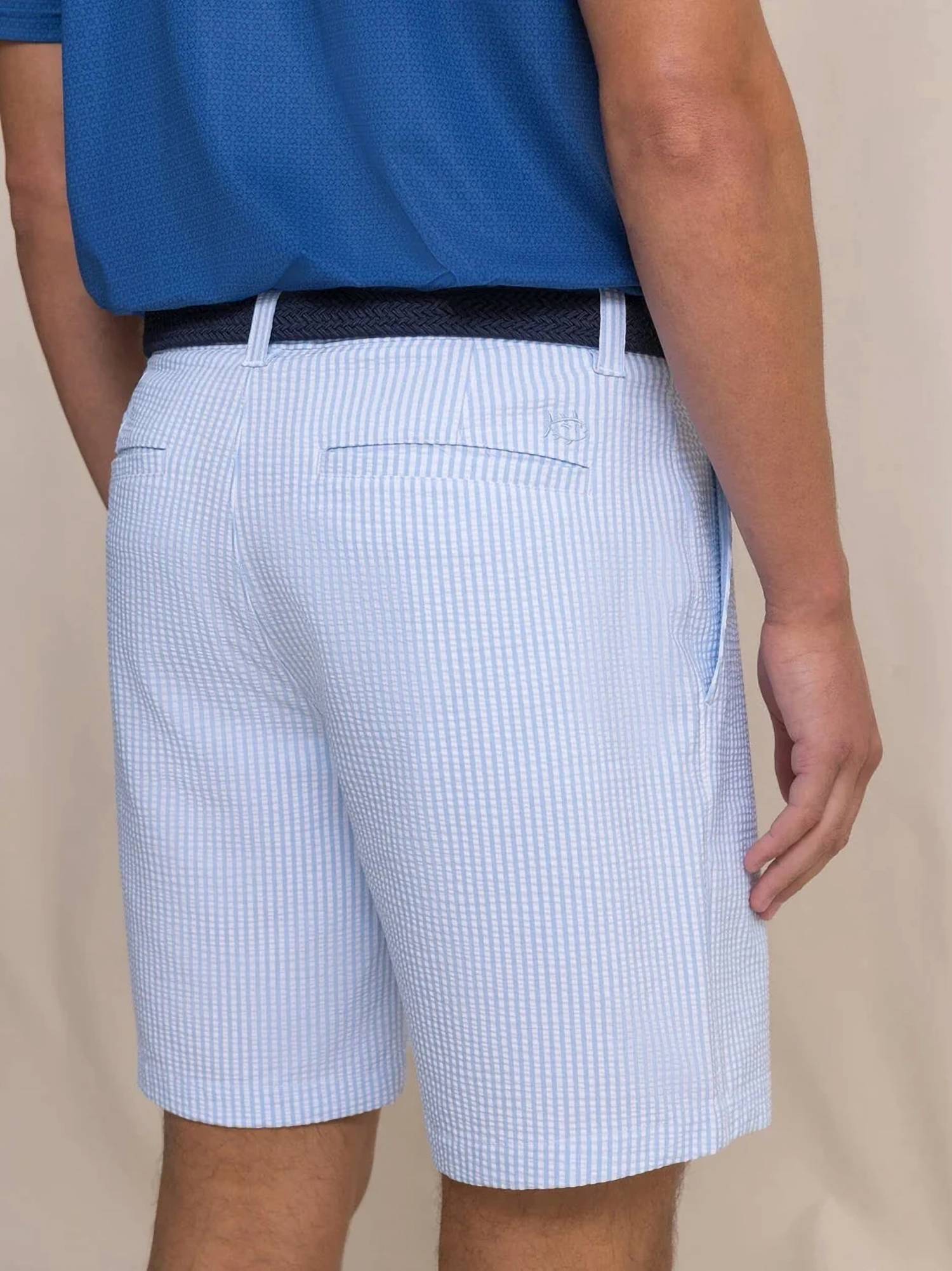 Southern Tide - Men's Seersucker 8" Coastal Breeze Performance Short
