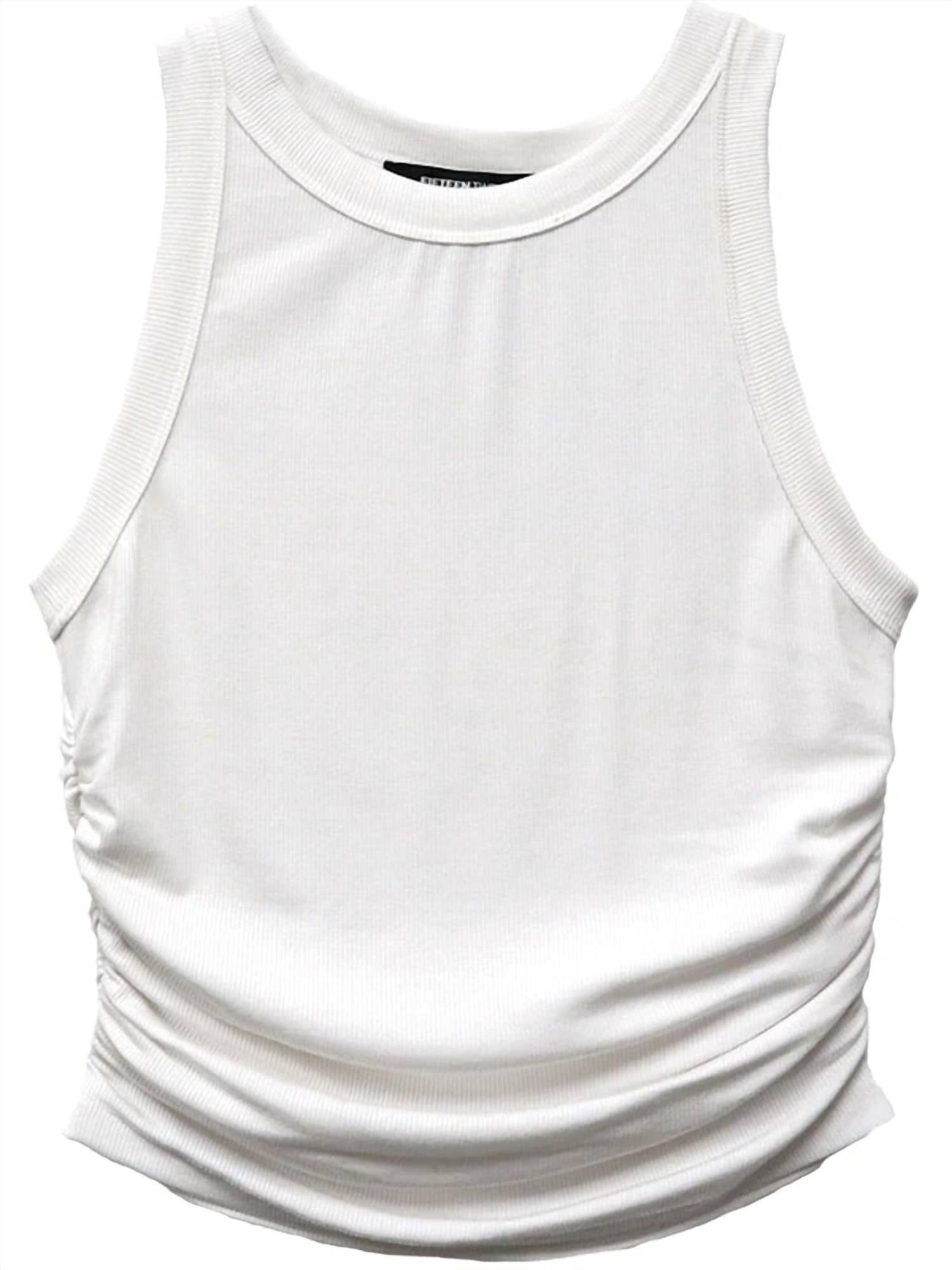 Fifteen Twenty - Side Shirred Tank Top