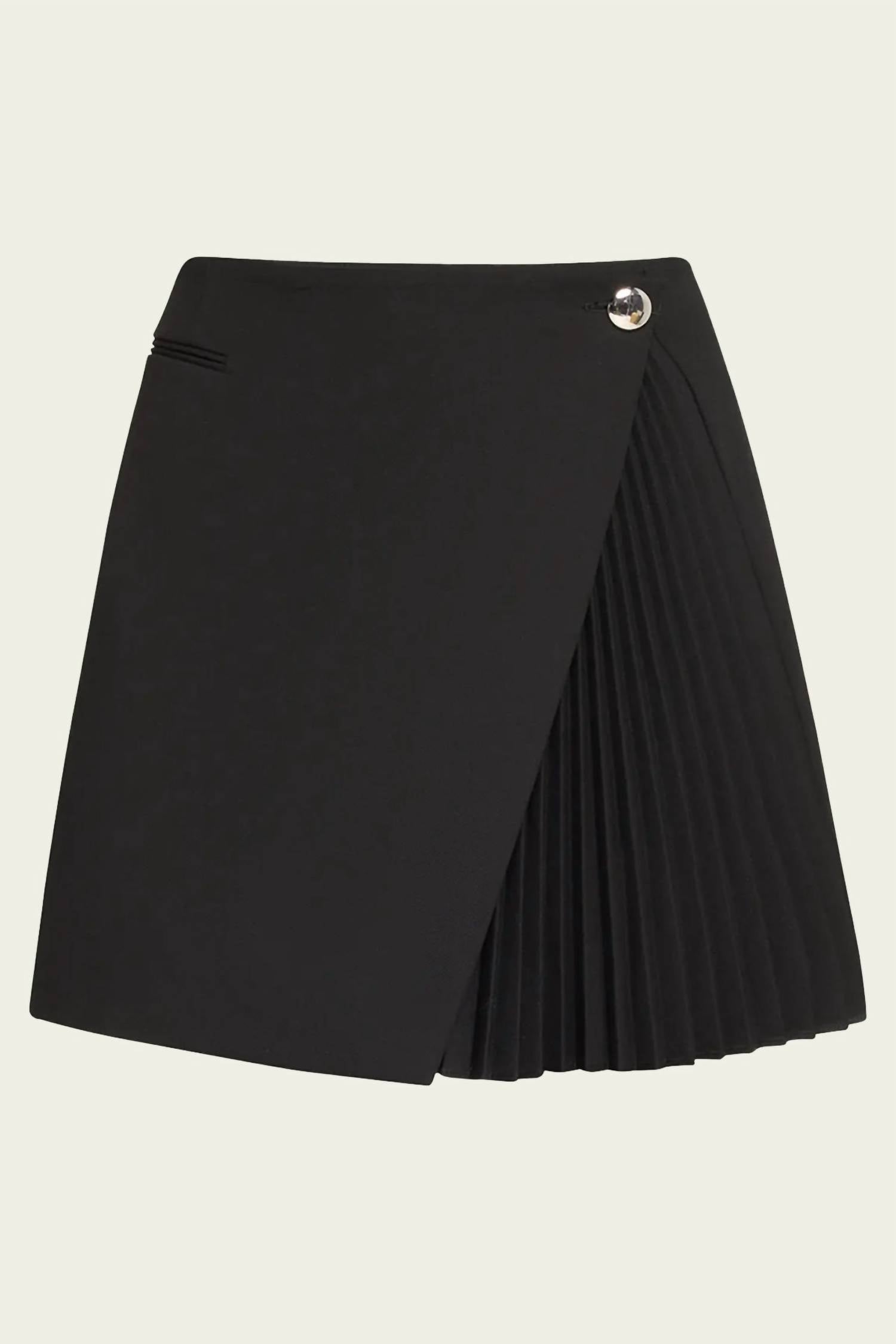 A.L.C. - Callen Pleated Mini Skirt