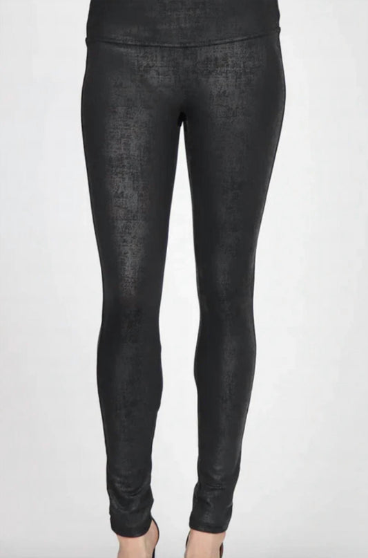 M.Rena - Women's High Waist Faux Leather Legging