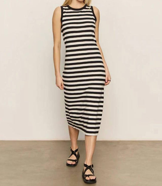 Sanctuary - Contrast Trim Maxi Dress