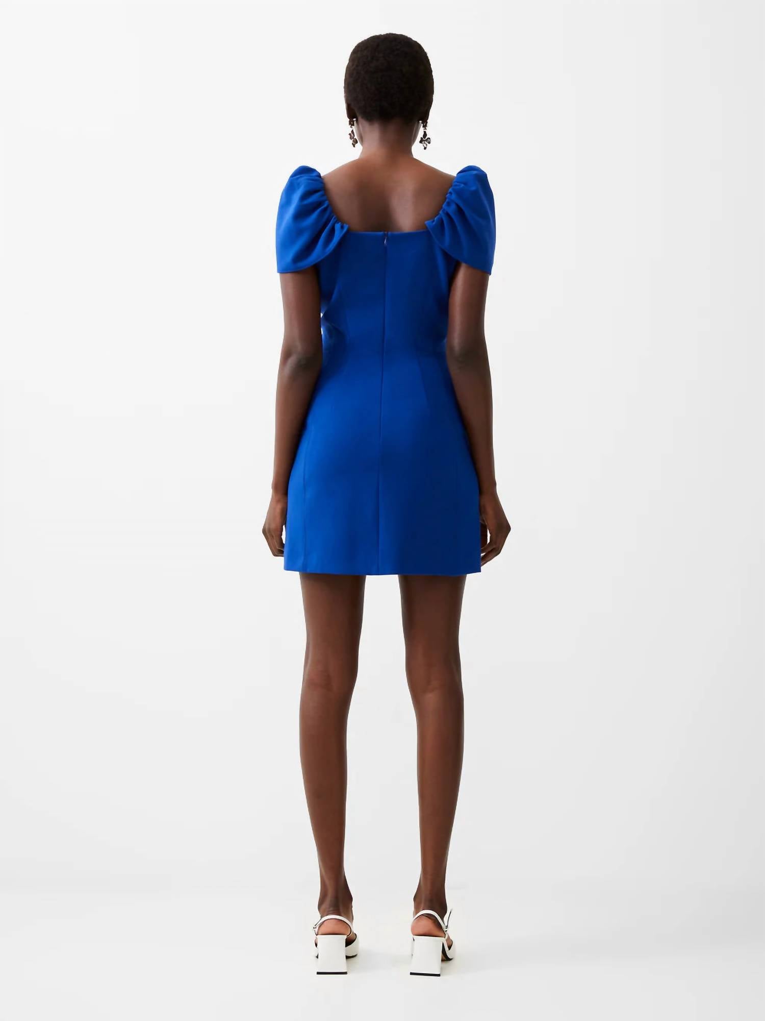 French Connection - Whisper Gathered Sleeve Dress