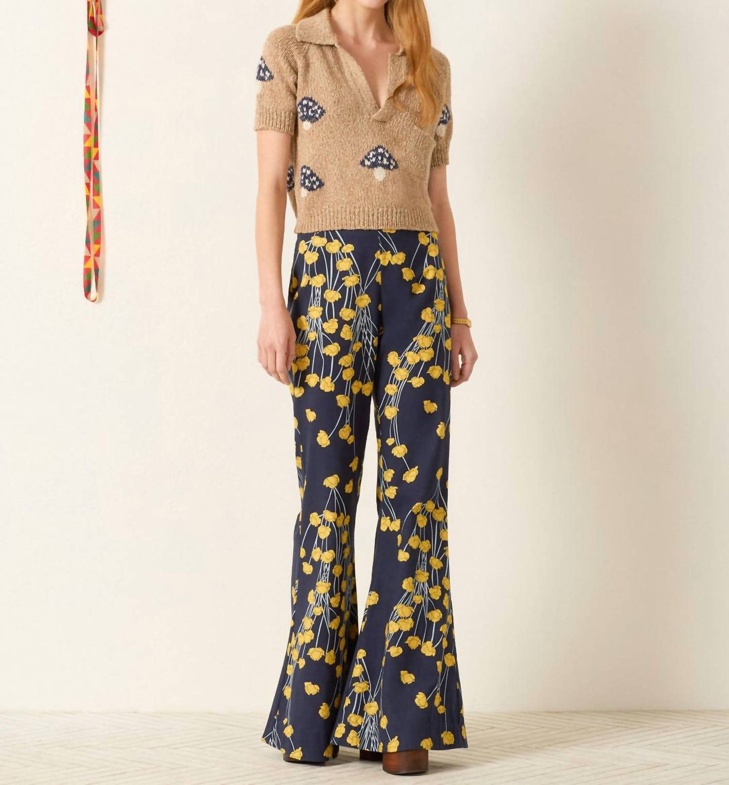 Alix Of Bohemia - Lessi Mushroom Knit Top