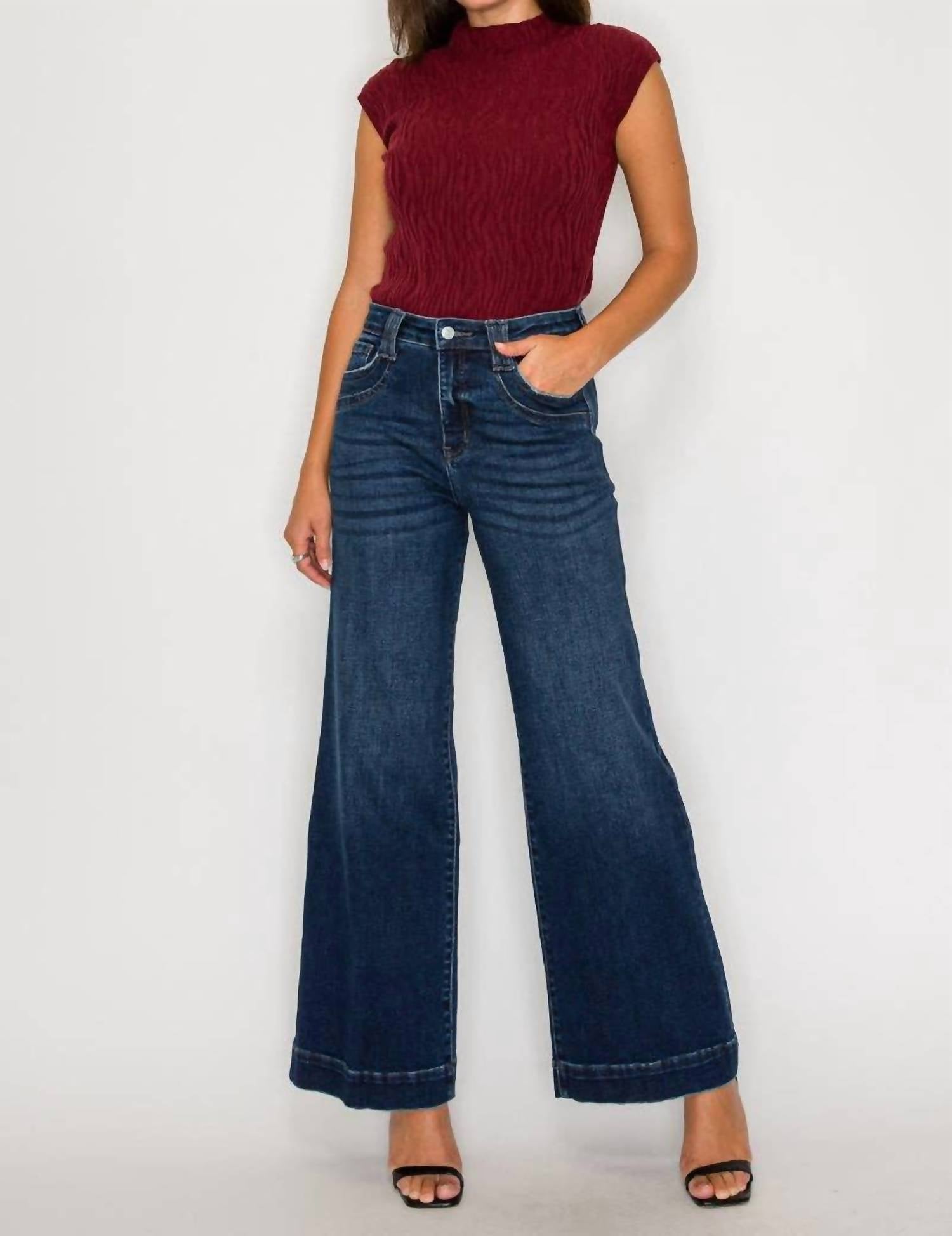Artemis Vintage - Maren Wide Leg Trouser Jeans