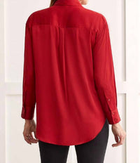 Tribal - Satin Drop Shoulder Shirt