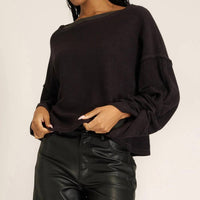 Project Social T - Callie Ruched Sweatshirt
