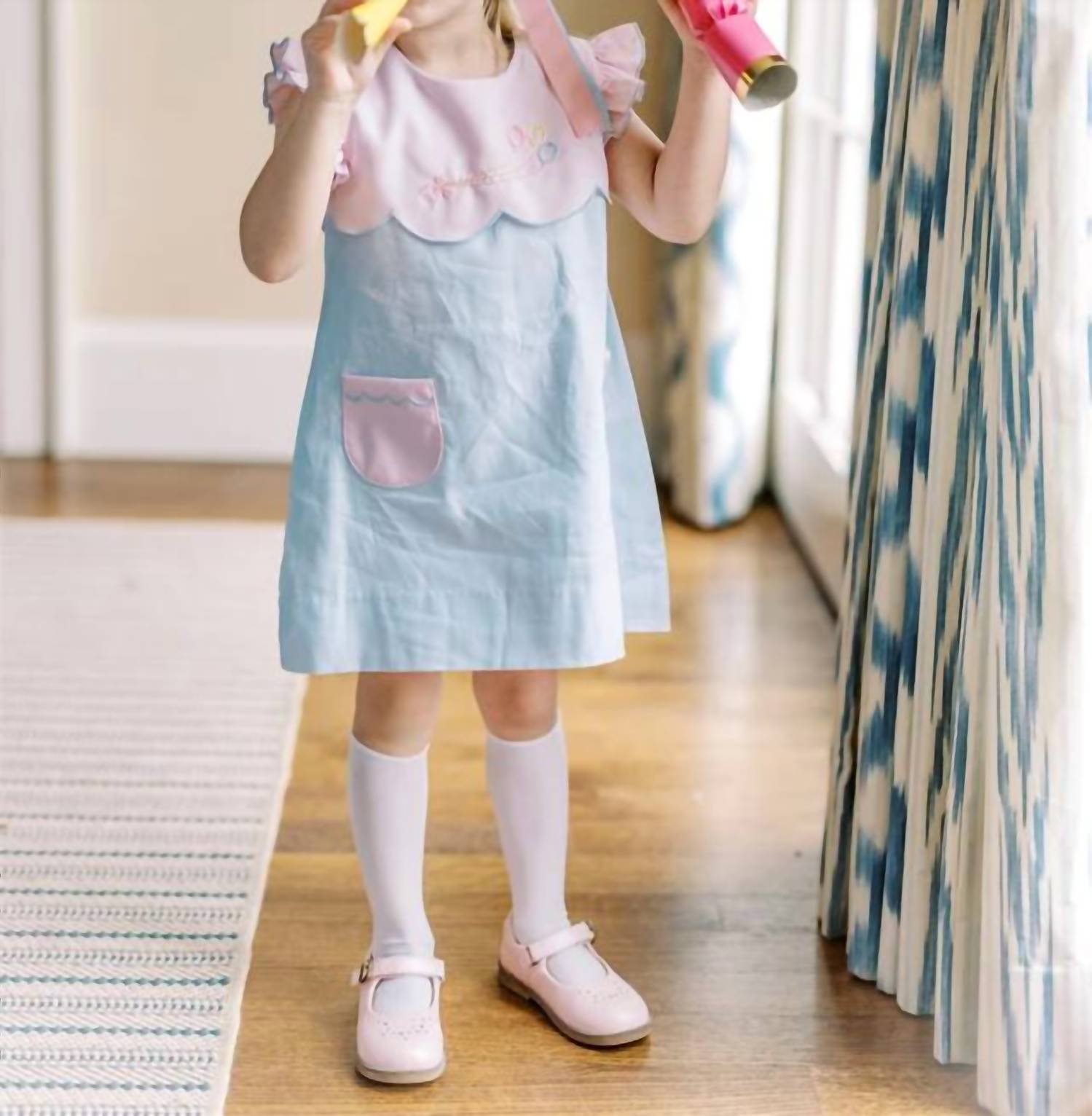 The Proper Peony - Girls Balloons Dress
