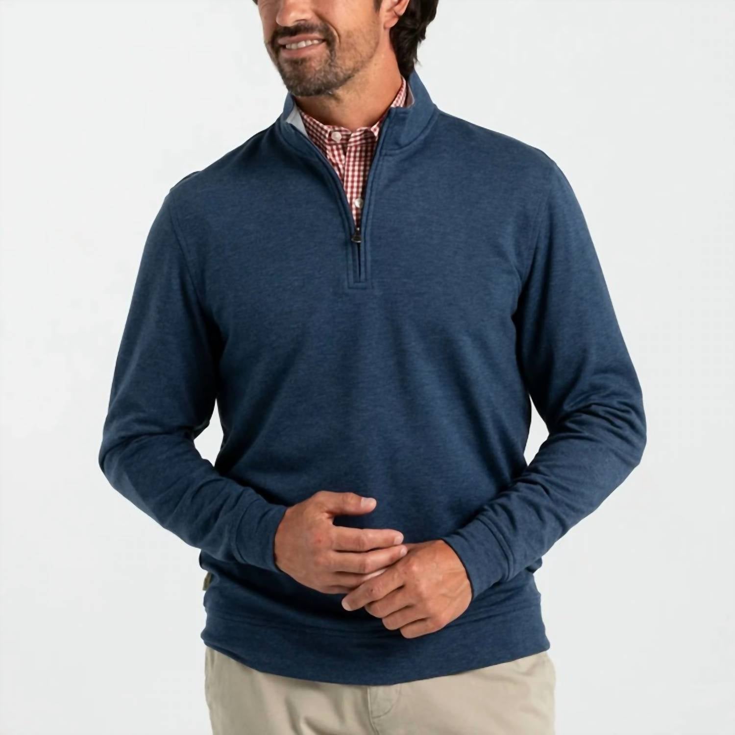 Duck Head - LONG SLEEVE DUNMORE 1/4 PULLOVER