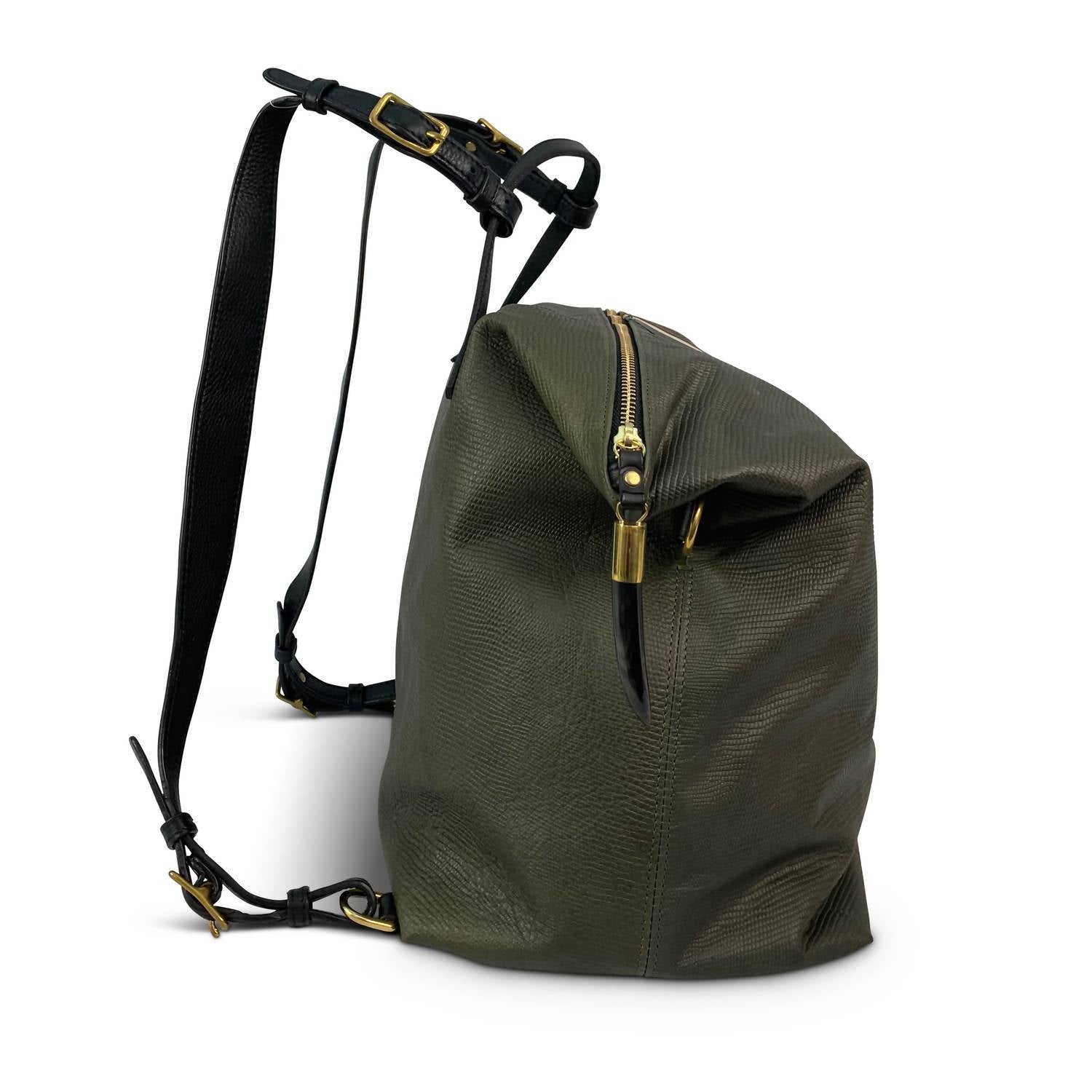 Kempton & Co. - Petite Lizard Morleigh Convertible Backpack Tote