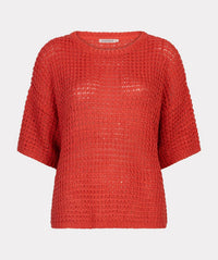 Esqualo - Open Knit Sweater