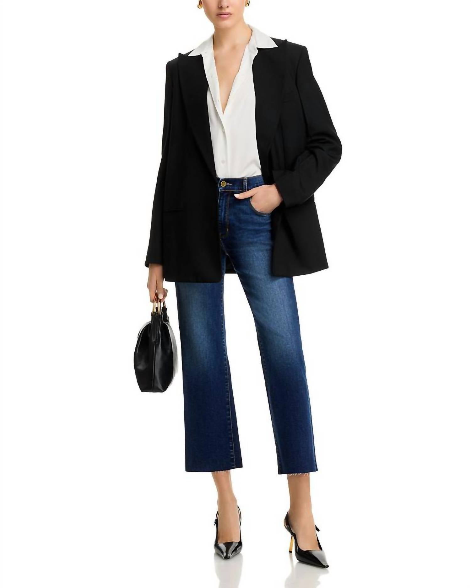 Kobi Halperin - Mika Cropped Raw Cut Jeans