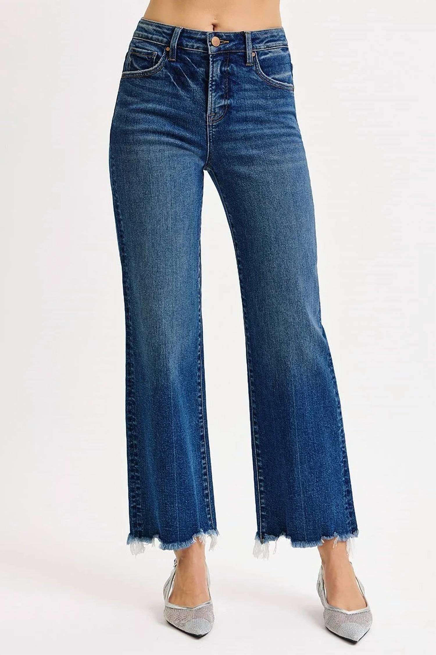 Risen - Straight Leg Ankle Jean