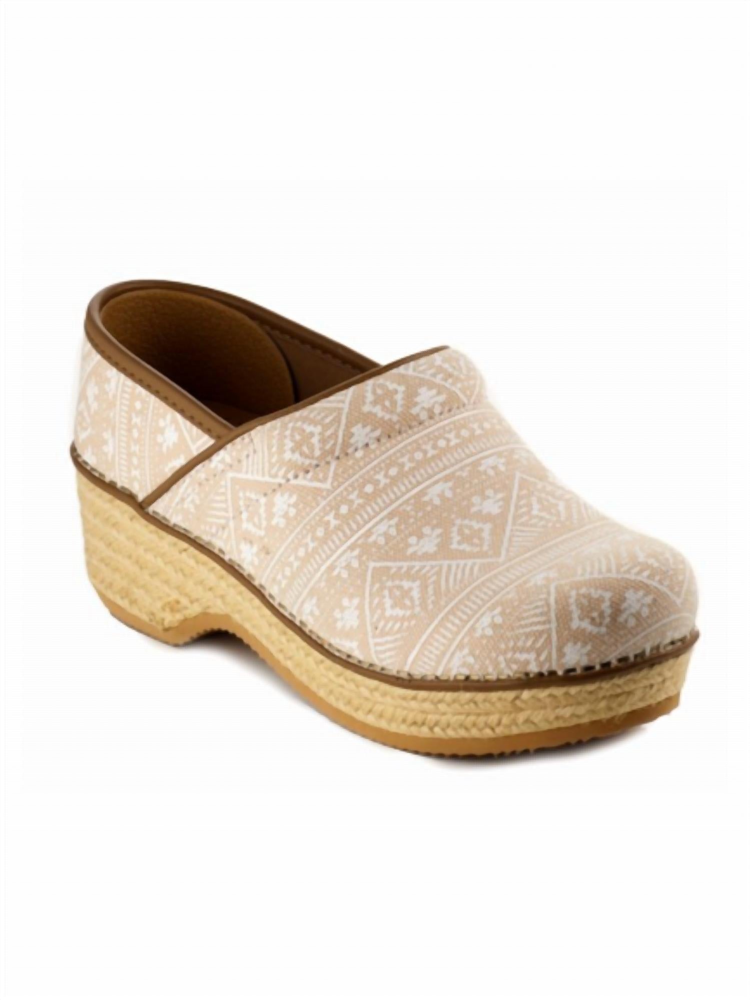 Dansko - Women's Jute Pro Canvas Clogs