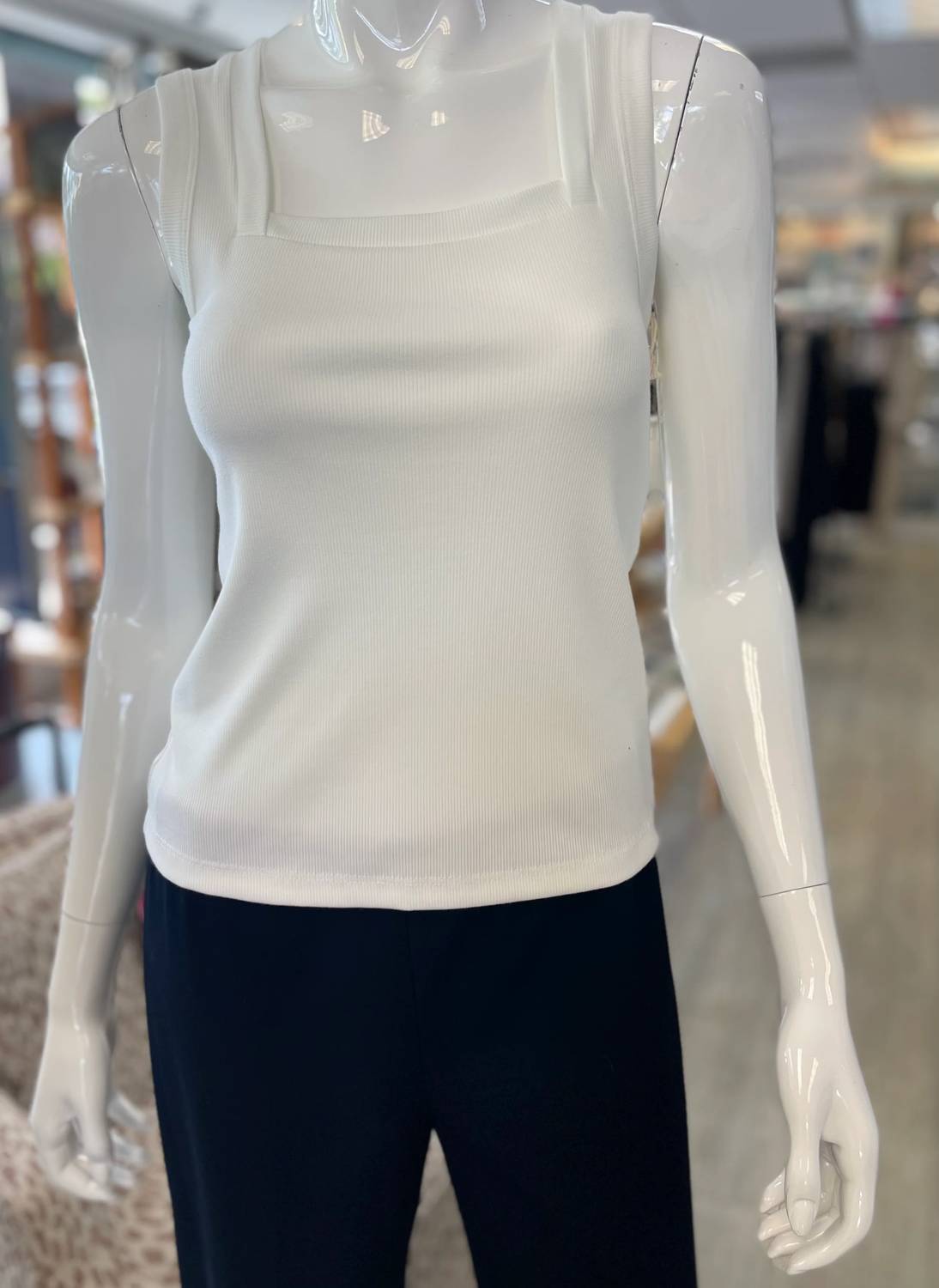 Fifteen Twenty - Women's Mindy Square Neck Tank Top
