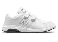 New Balance Women's Athletic Walking Shoes in velco white - women's shoe