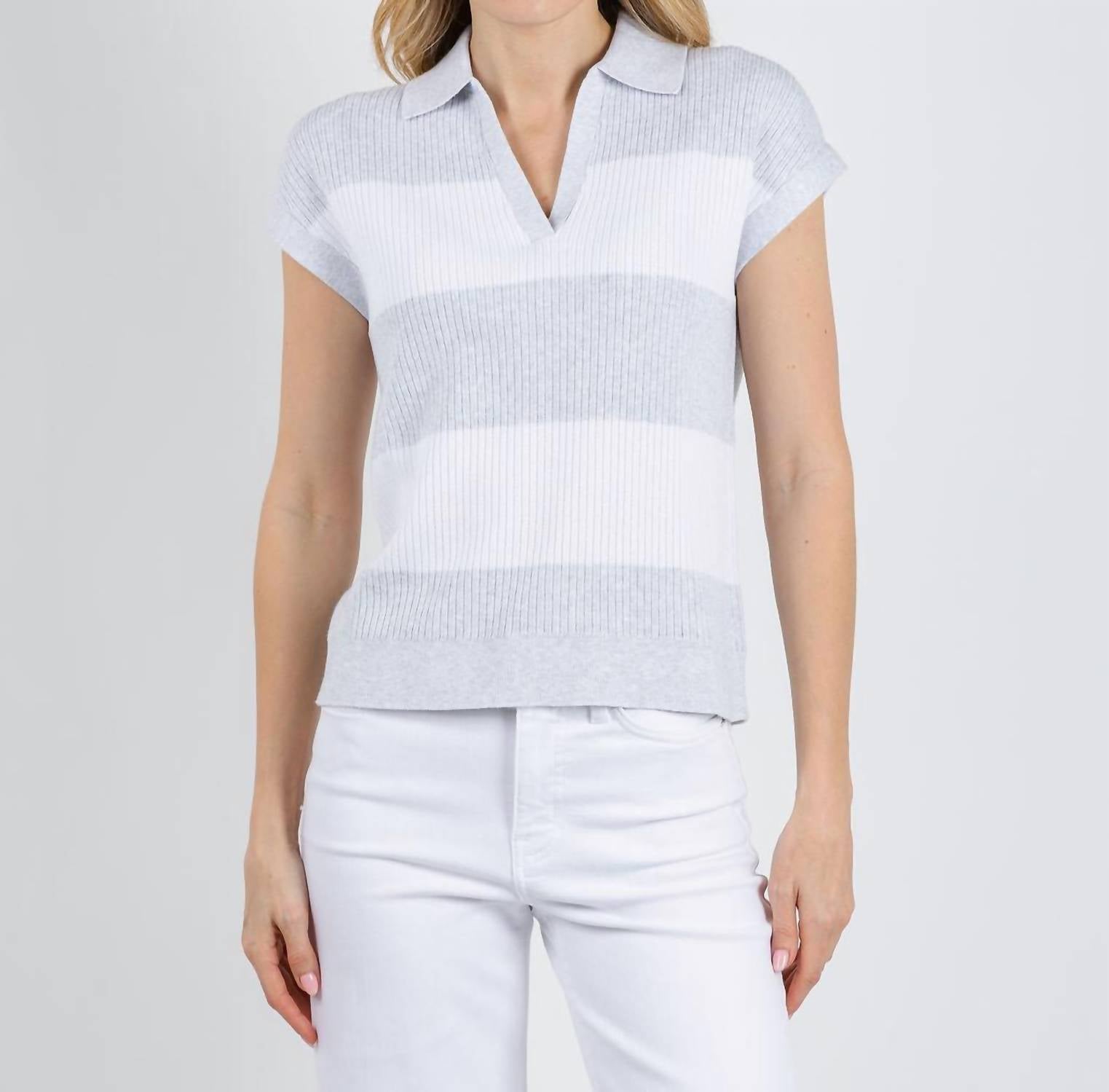 Kinross - Rib Splitneck Polo