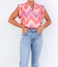 Willa Story - Annie V-neck Top