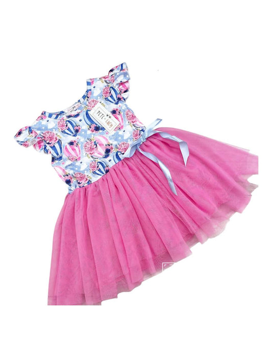 Pete + Lucy - Girl's Balloon Beauty Tulle Dress