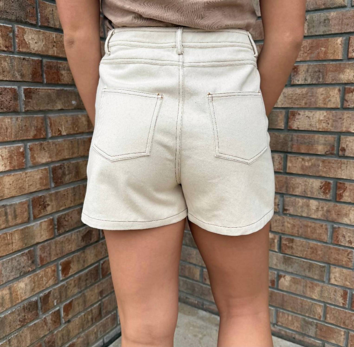 Sage The Label - Get To It High Rise Denim Short