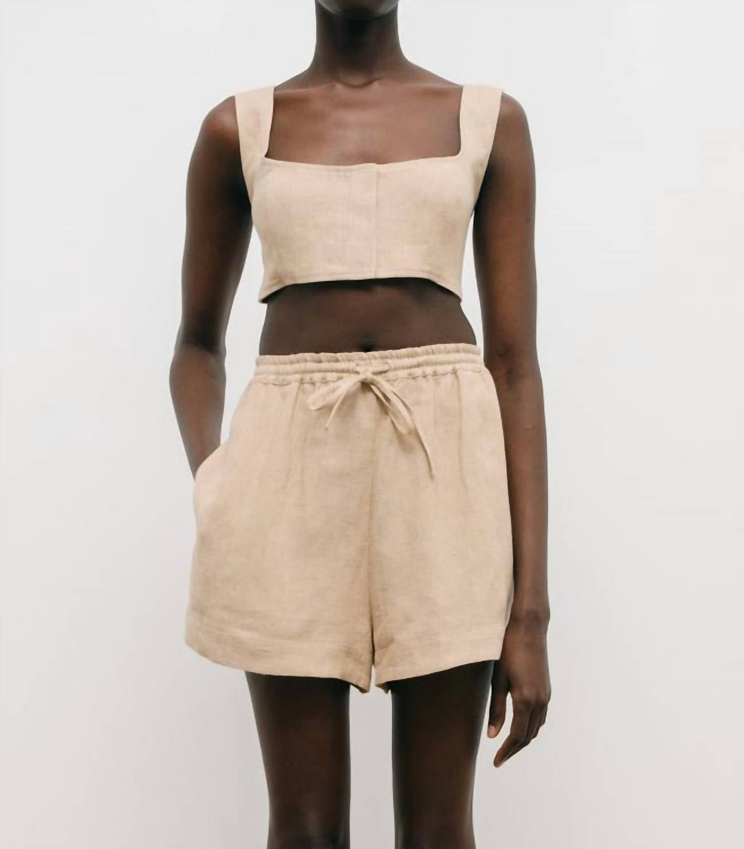 Le Kasha - Tabal Linen Short