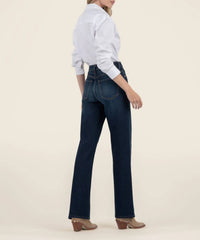 KUT FROM THE KLOTH Sienna High Rise Wide Leg Jeans in feelings - women's jeans - detail view