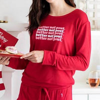 Hello Mello - Women's Better Not Pout Lounge Set