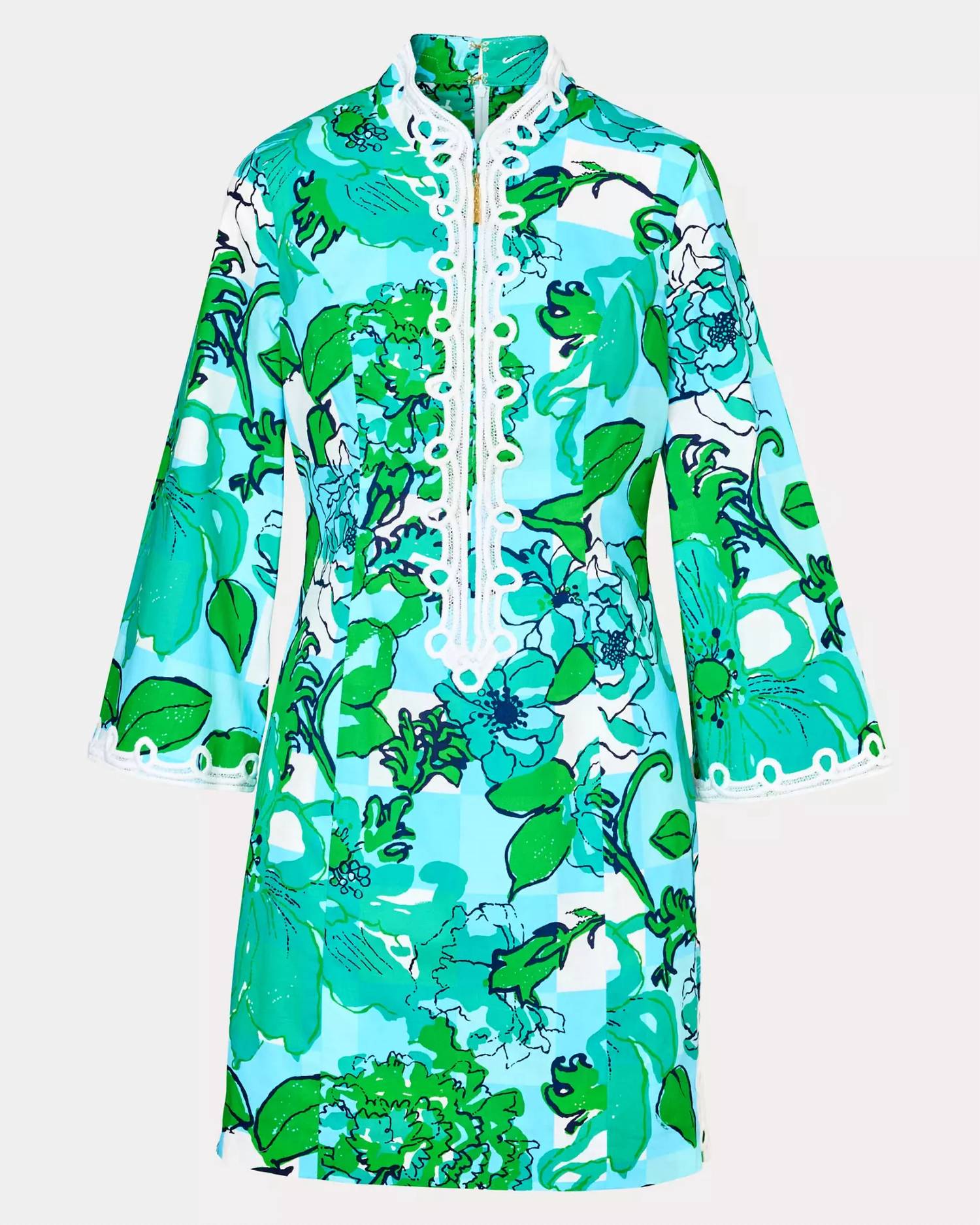Lilly Pulitzer - Shealyn 3/4 Sleeve Stretch Cotton Dress