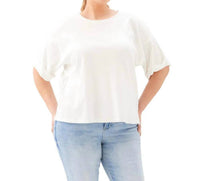 Karen Kane - Ribbed Cuffed Sleeve Top