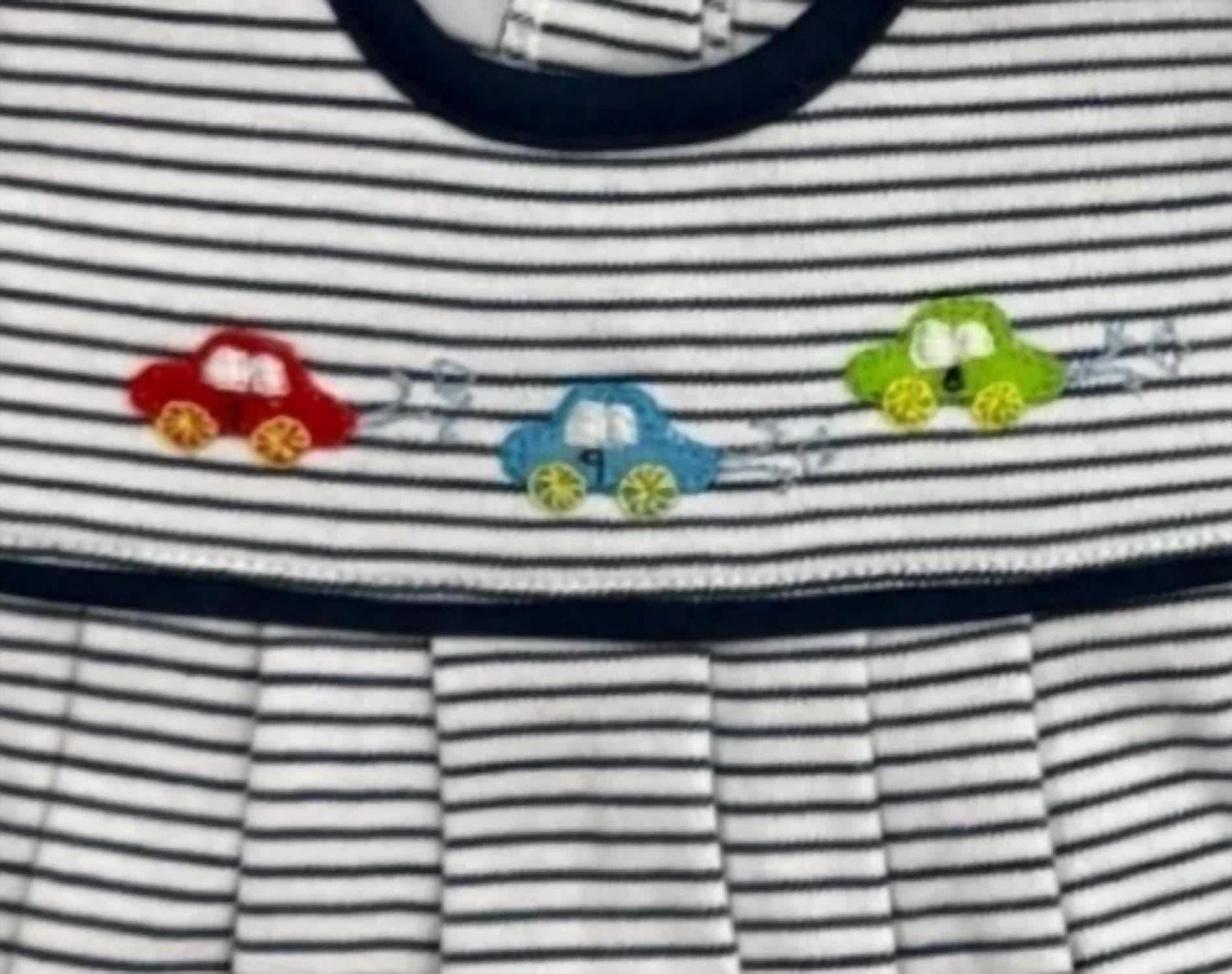 Squiggles - Boy's Bubble Romper