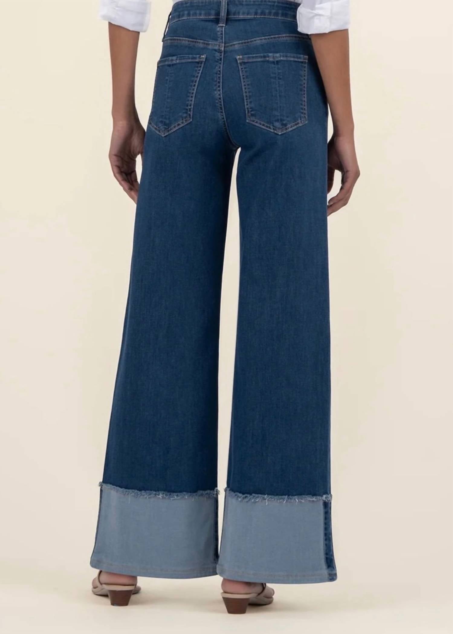 Kut From The Kloth - Margo High Rise Wide-leg Denim Jean