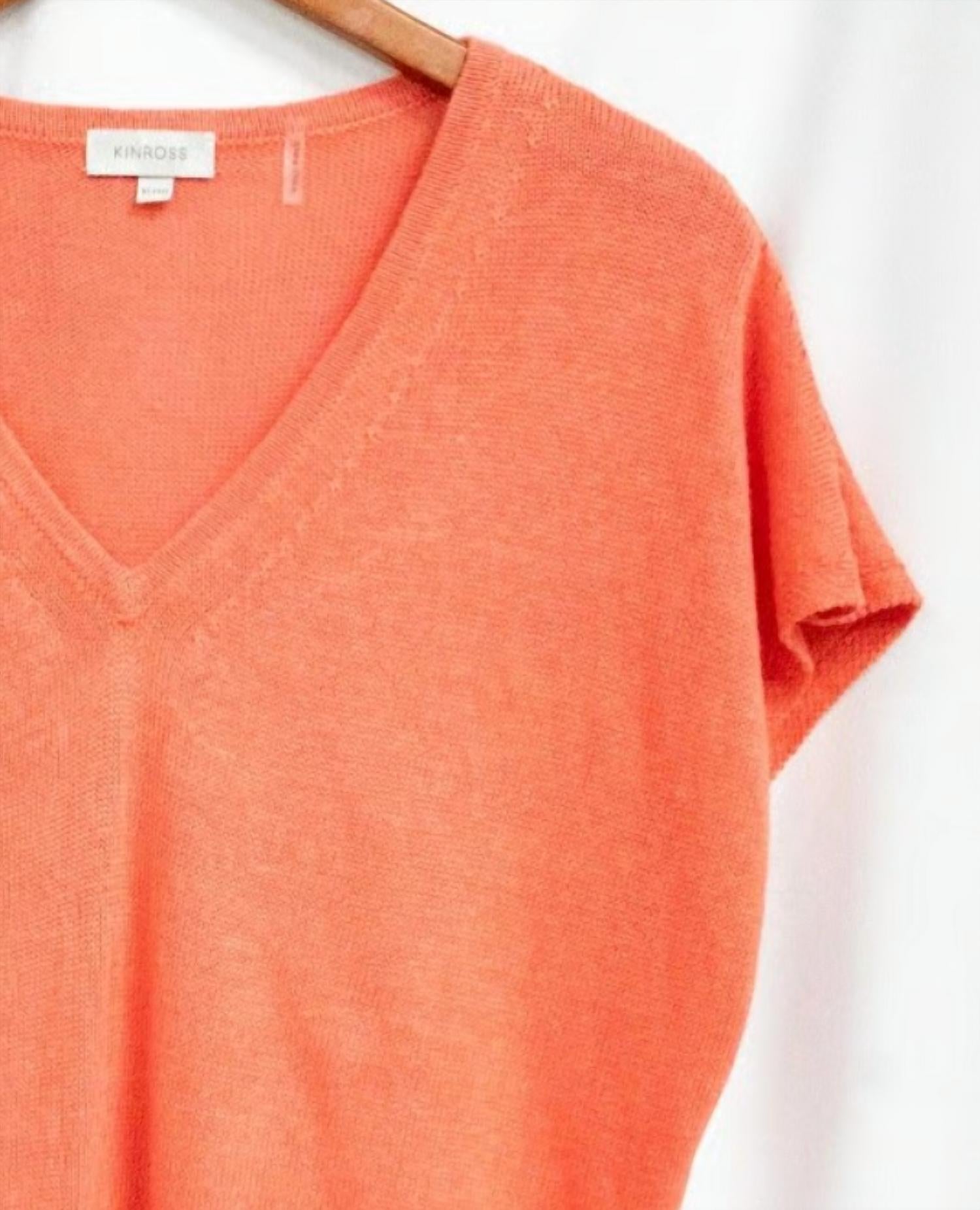 Kinross - Women's Cap Sleeve Vee Top