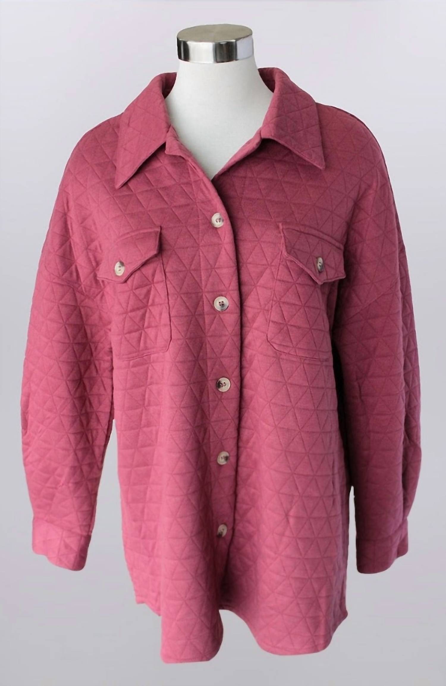 Keren Hart - Quilted Shacket