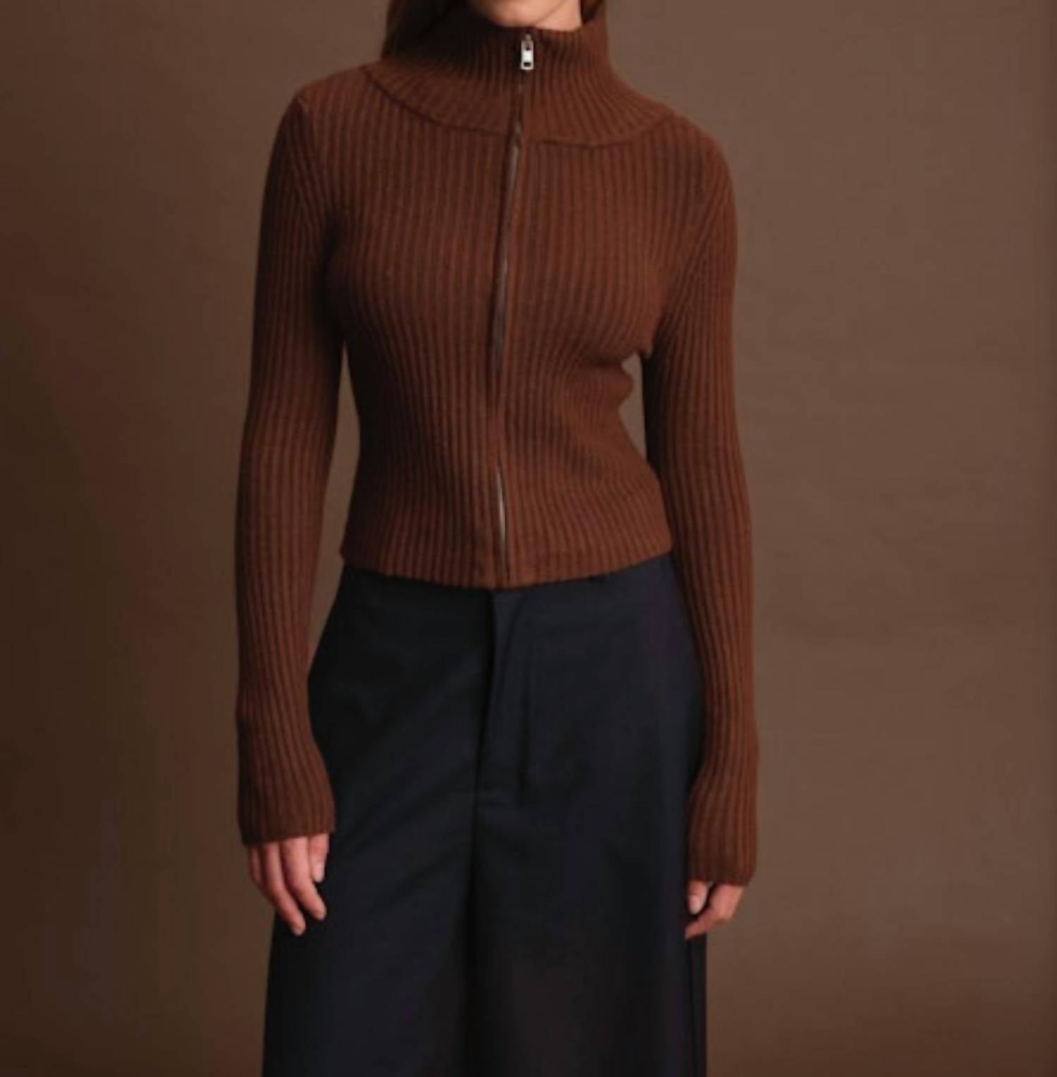 Deluc - Matteo Zip Up Cardigan