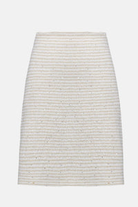 Joseph Ribkoff - Bouclé High Waist A-line Skirt