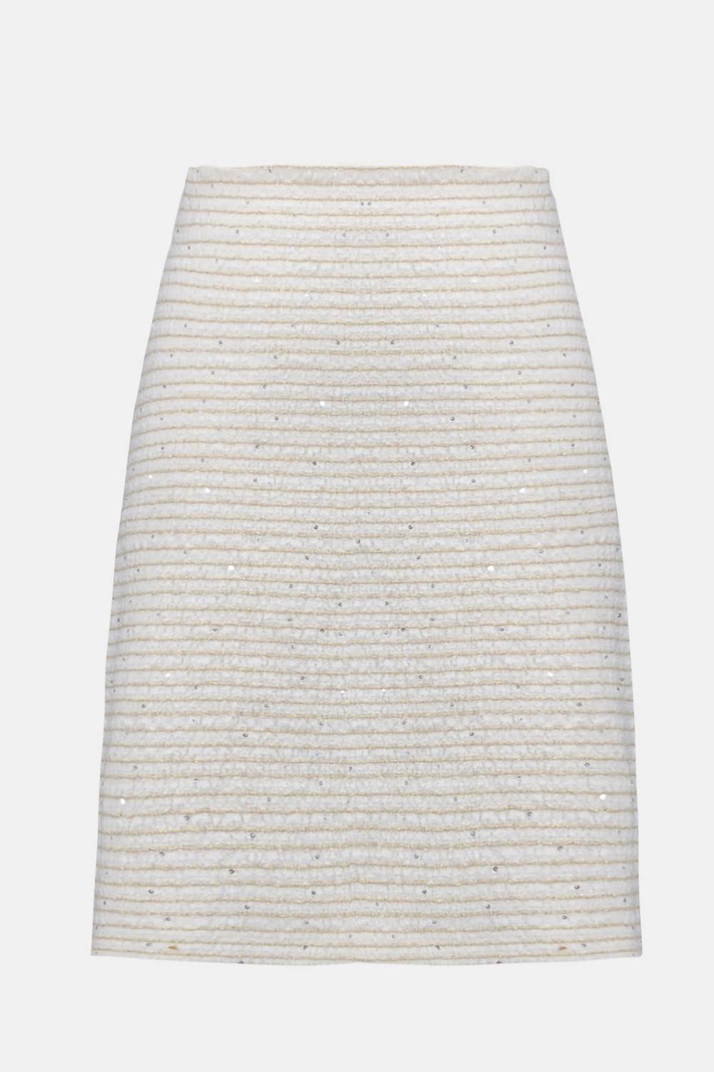 Joseph Ribkoff - Bouclé High Waist A-line Skirt