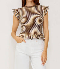 Rails - Bryn Fitted Top