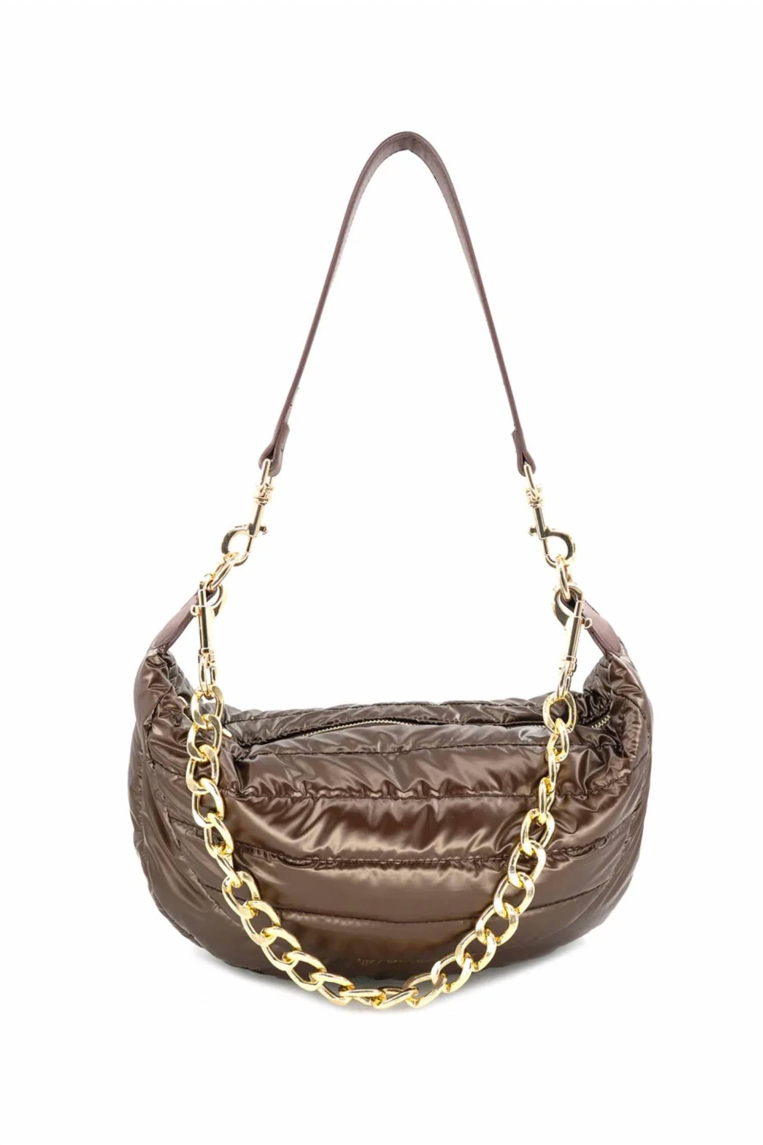 Bc Handbags - Women's Puffer Handbag With 3 Straps