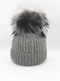 Linda Richards - Women's Knit Pom Pom Hat