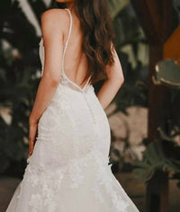 Stella York - Spaghetti Strap Wedding Dress