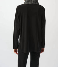 Joseph Ribkoff - Silky Knit Long Sleeve Boxy Top