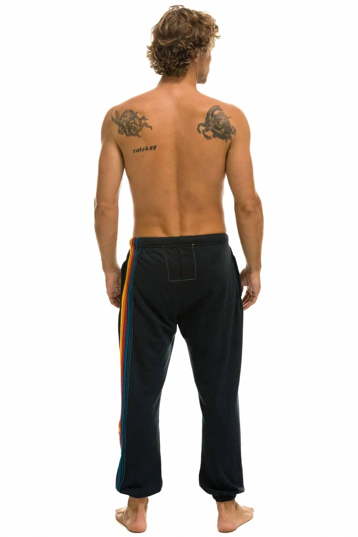 Aviator Nation - Men's 5 Stripe Sweatpants