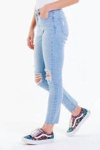 DEAR JOHN DENIM Gisele High Rise Skinny Jean in joilet - women's jeans - alternate view